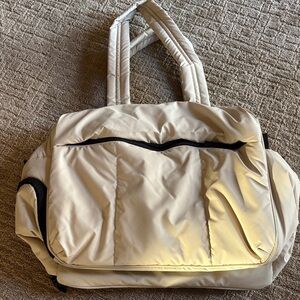 Calpak Luka Travel Tote Duffel Large Oatmeal